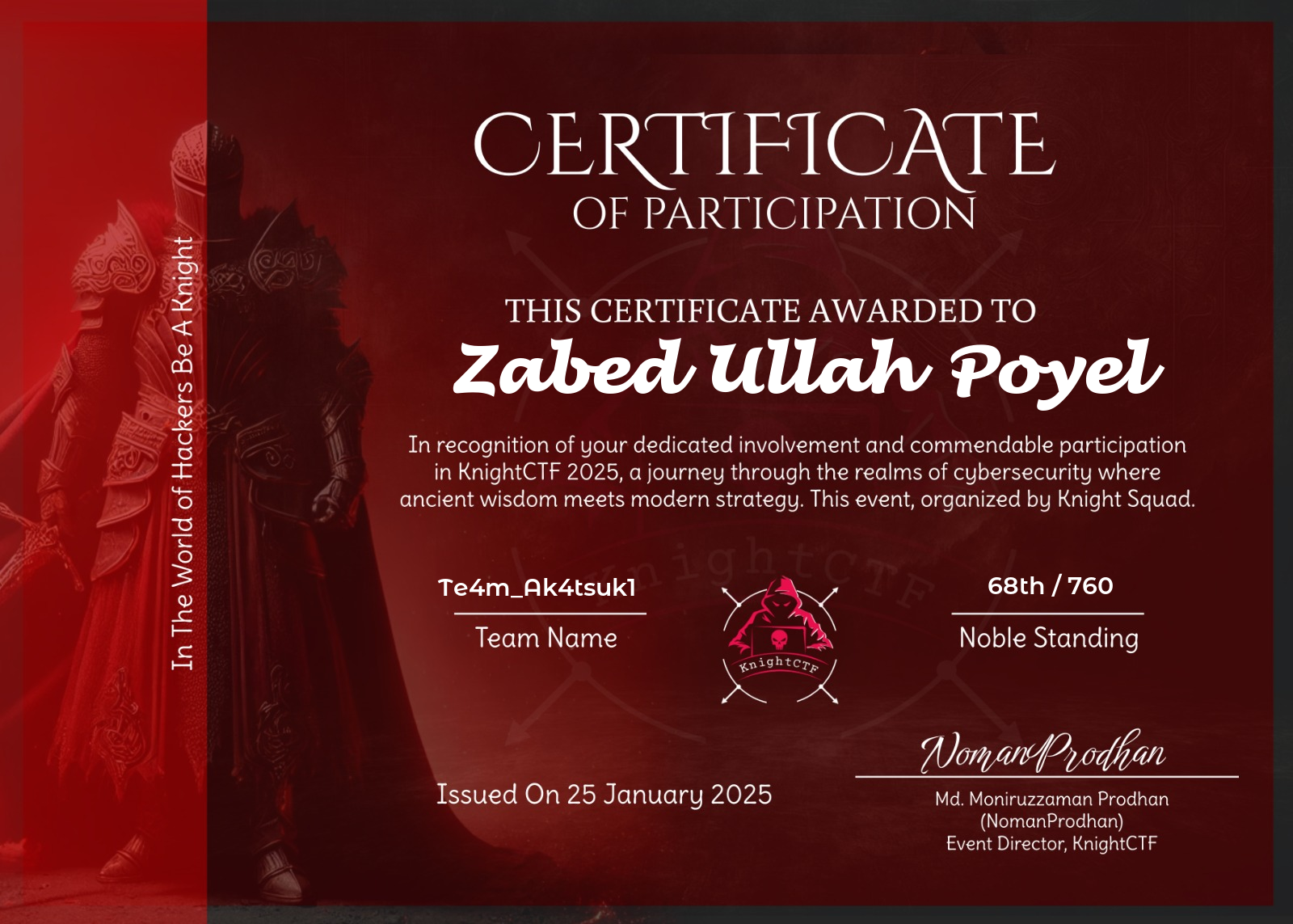 CTF Certification